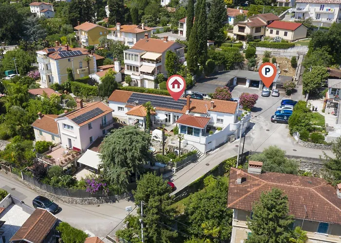 Nika With Sea View And Charming Garden Near Opatija * Ika